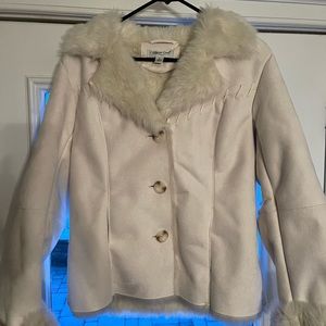 Coldwater Creek.  Jacket. Size 8.  Color: white